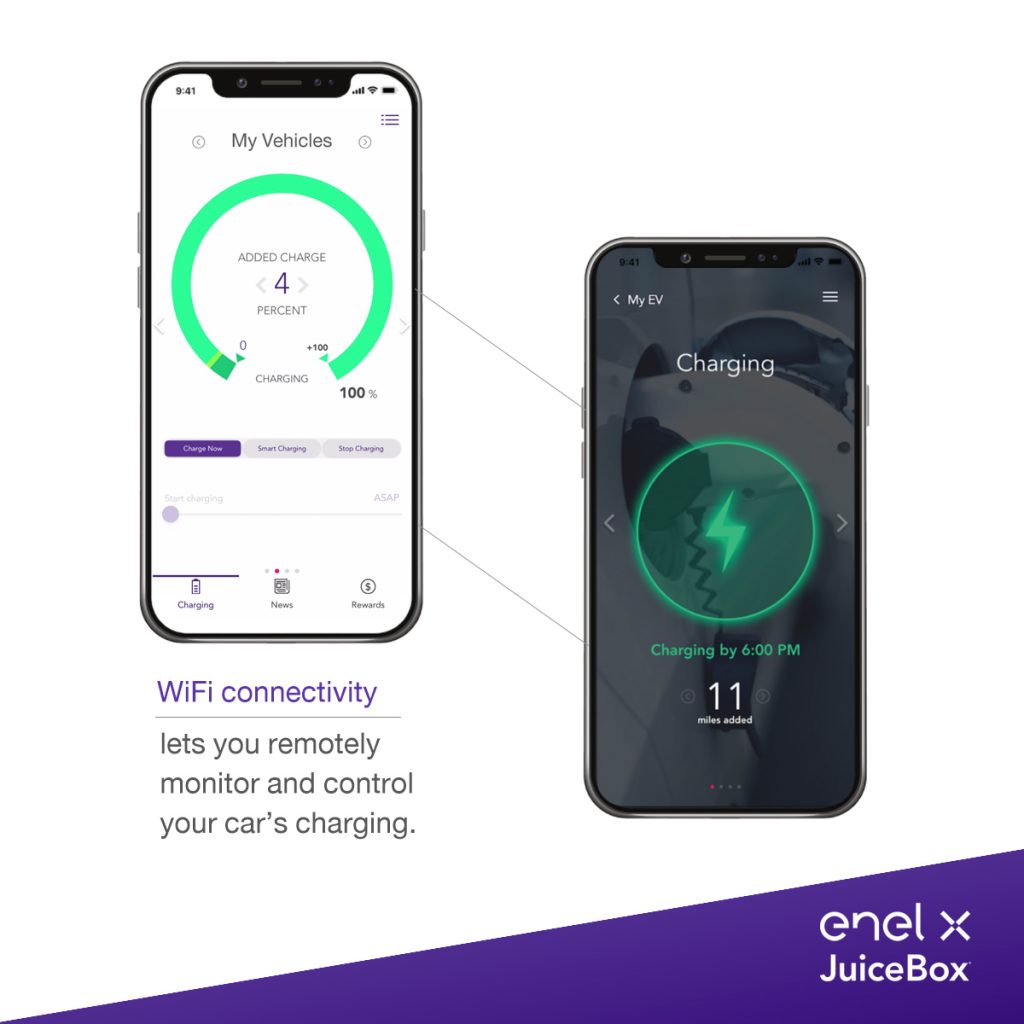 ENEL X JUICEBOX ENEL X SMART EV CHARGER AND ACCESSORIES