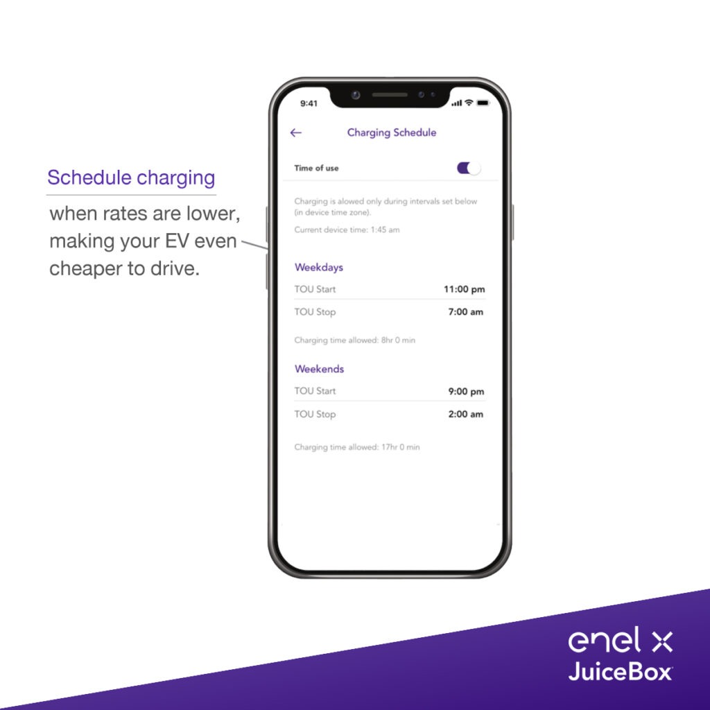 ENEL X JUICEBOX ENEL X SMART EV CHARGER AND ACCESSORIES